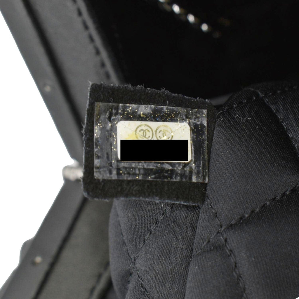 CHANEL Perfect Day Large Leather Tote Bag Black