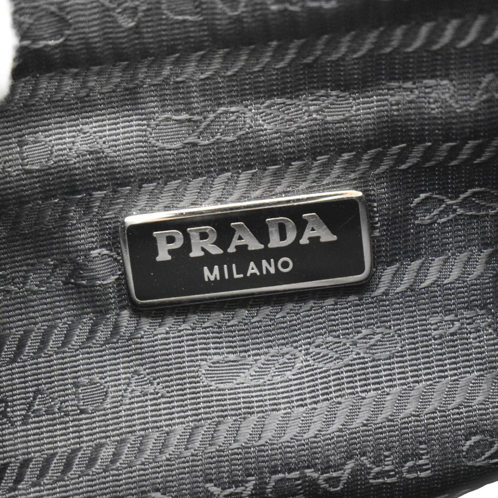 PRADA Re-Edition 2005 Re-Nylon Shoulder Bag Black