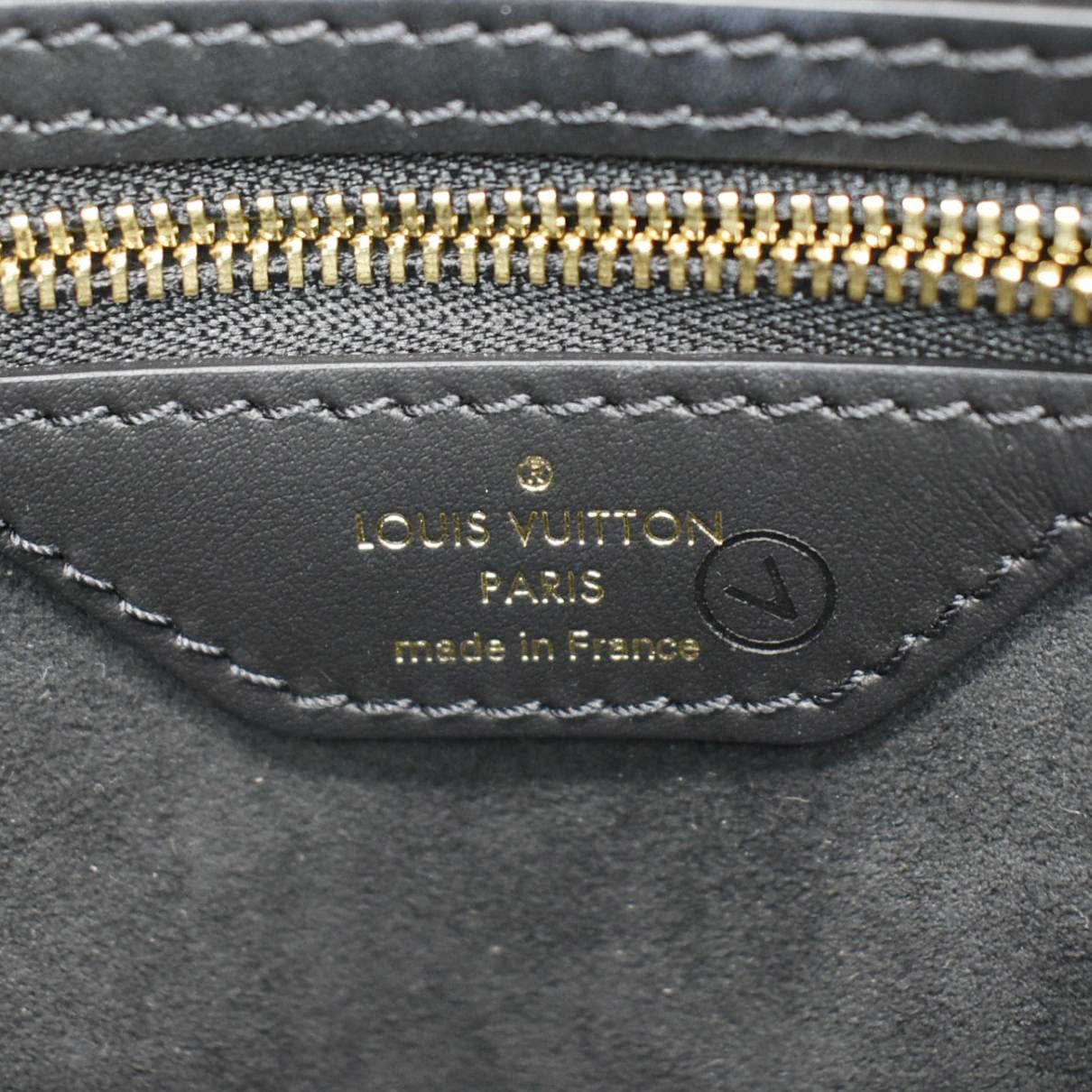 LOUIS VUITTON Twinny Monogram Canvas Shoulder Bag Brown