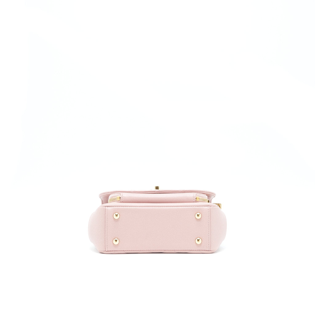 Chanel Small Business affinity flap Bag Caviar Light Pink L