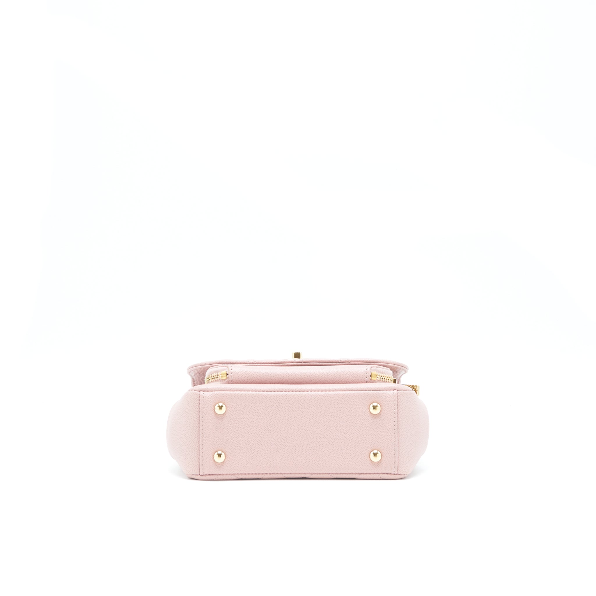 Chanel Small Business affinity flap Bag Caviar Light Pink L