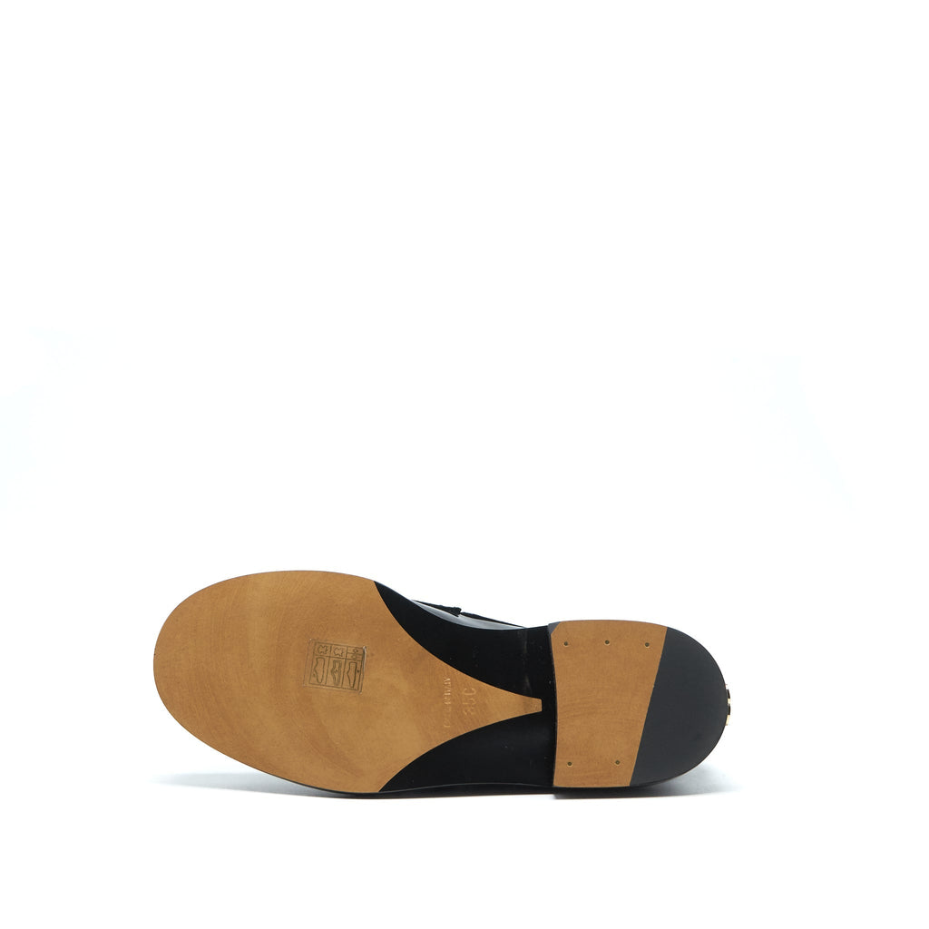 Chanel size35 Loafer Patent leather black L