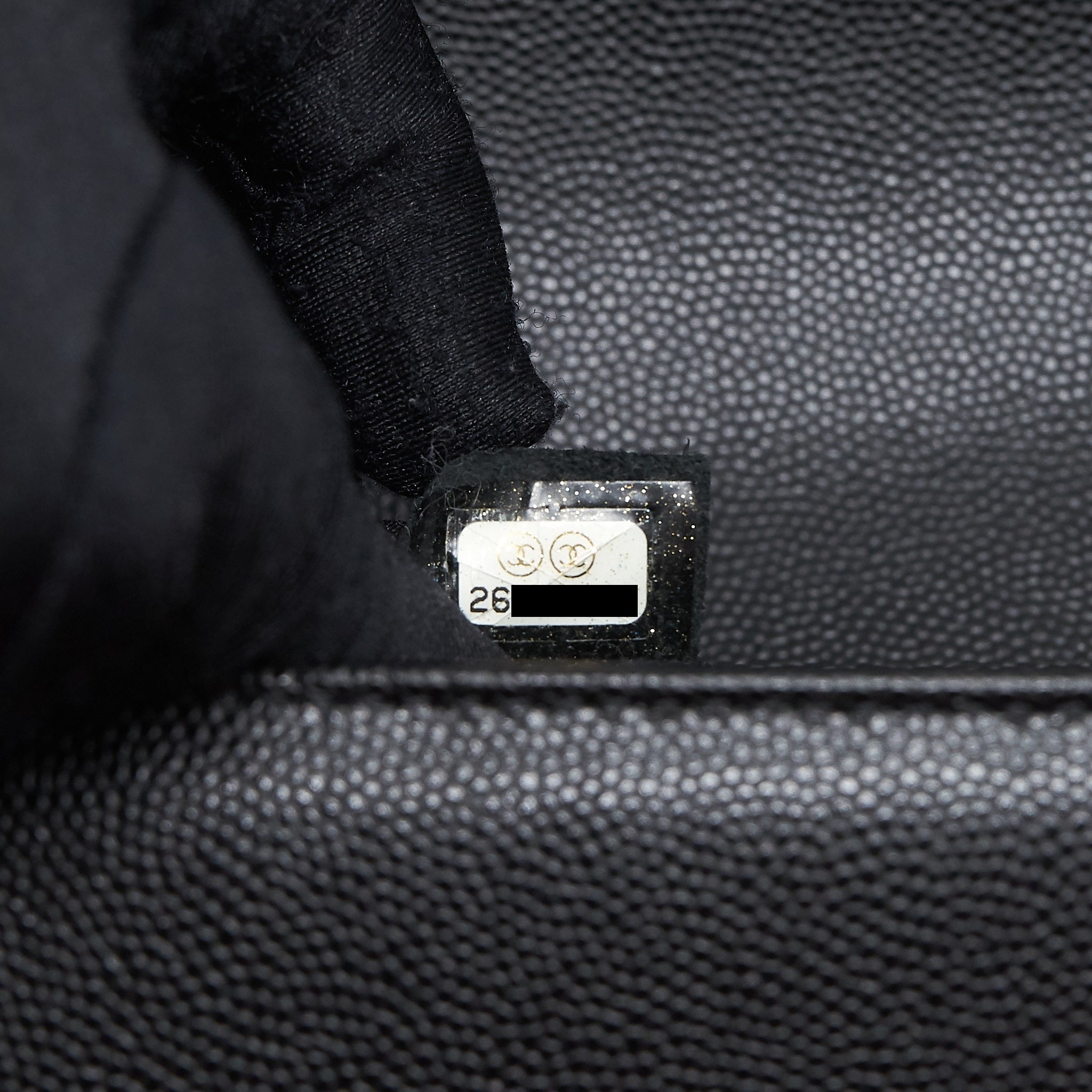 Chanel Medium leboy black Caviar