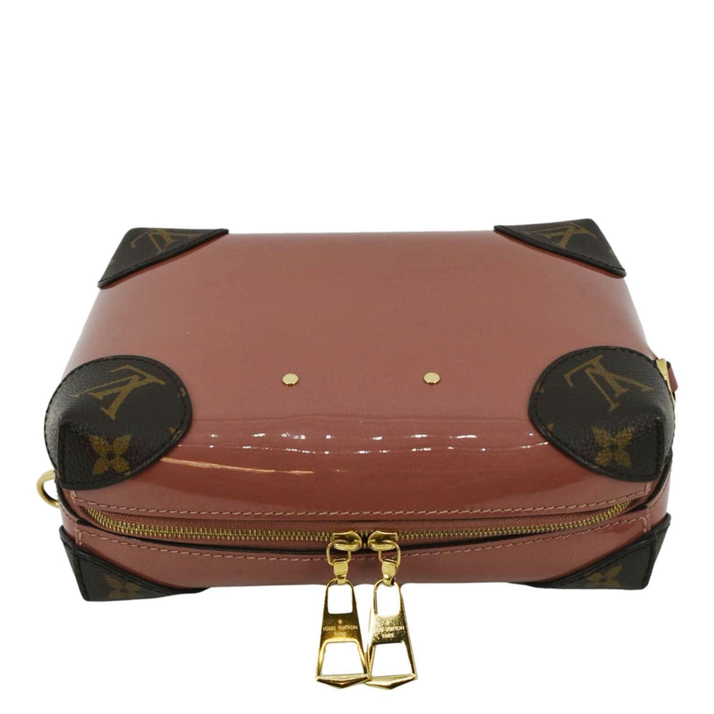 LOUIS VUITTON Venice Monogram Vernis Leather Shoulder Bag Coral