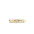 Chanel 22c hair clip light gold tone