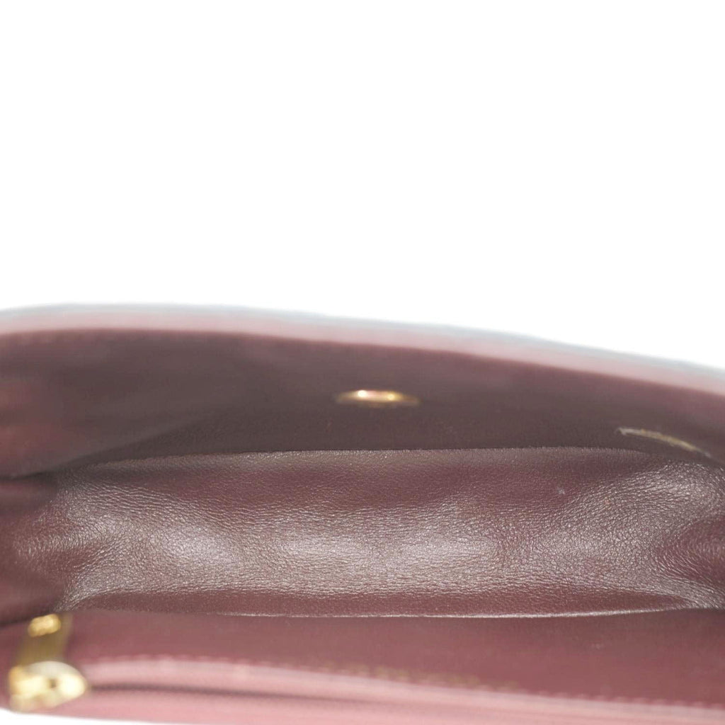 CHANEL Day Flap Quilted Leather Crossbody Bag Dark Green