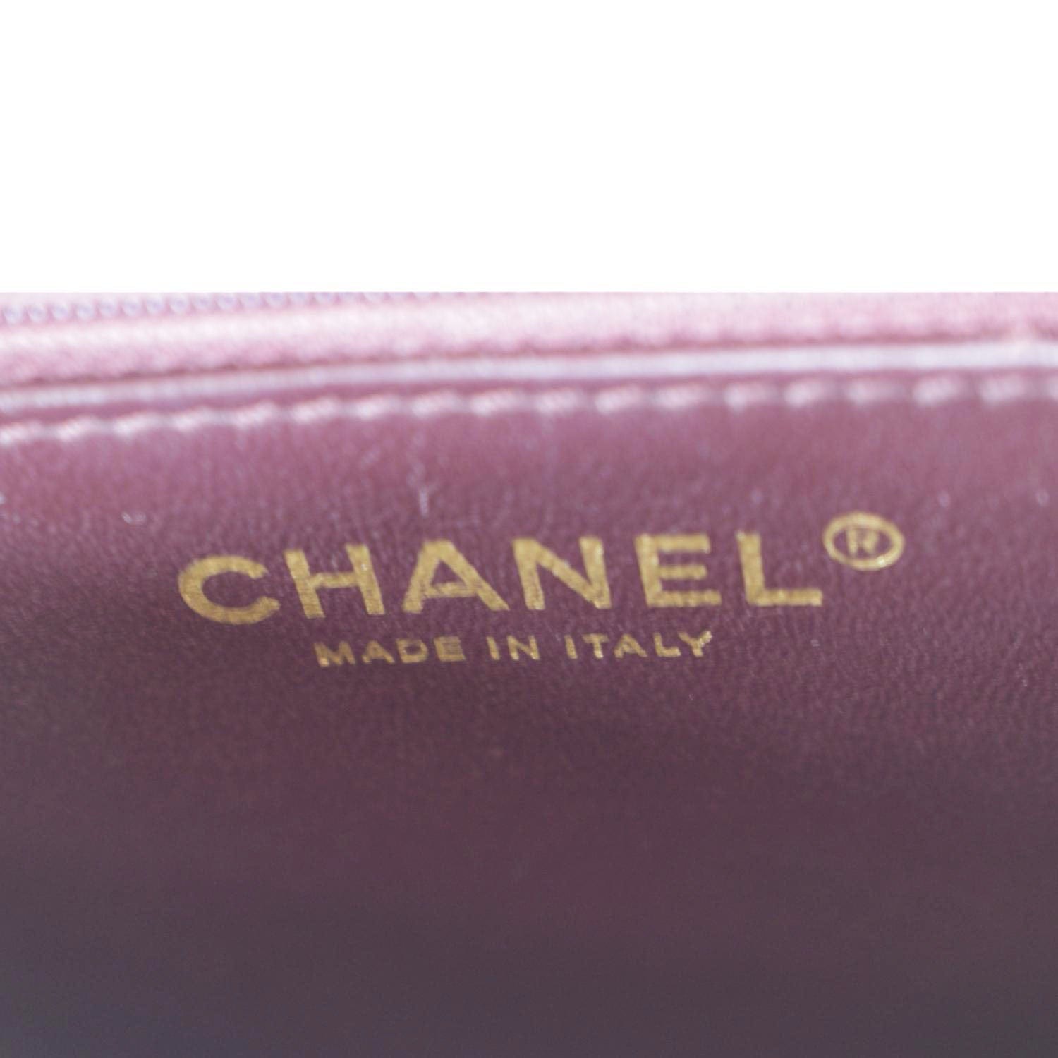 CHANEL Day Flap Quilted Leather Crossbody Bag Dark Green