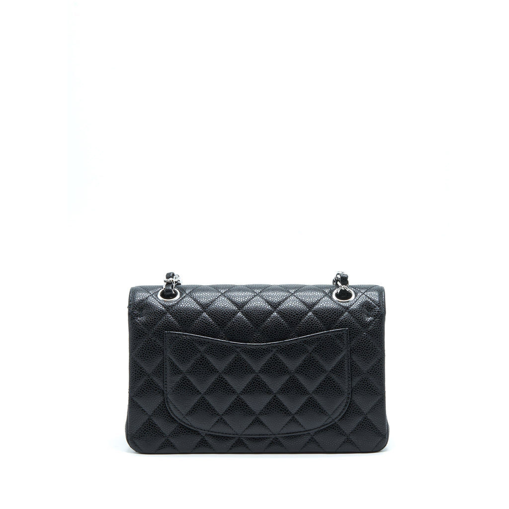 Chanel Small Classic Flap Bag Caviar Black