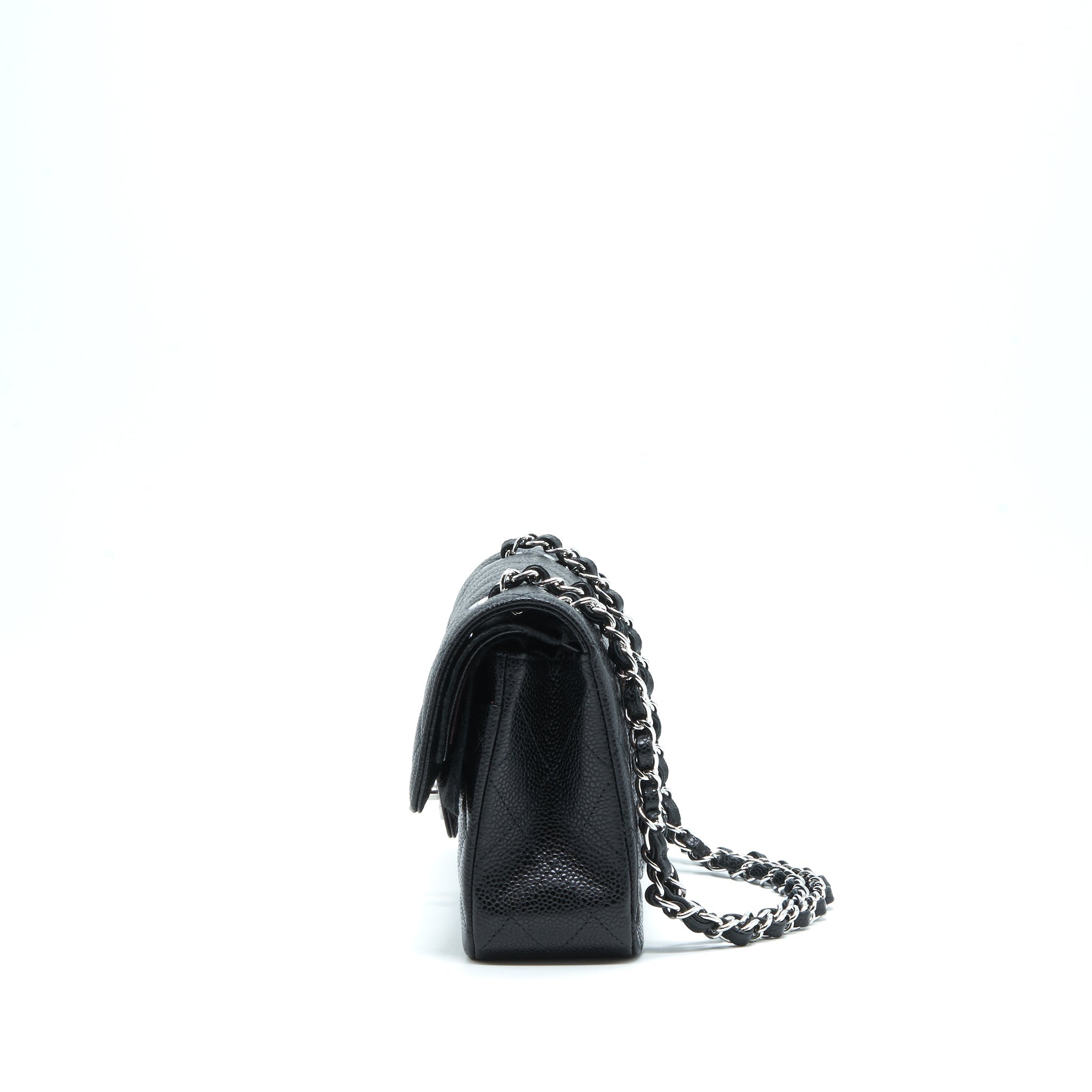 Chanel Small Classic Flap Bag Caviar Black