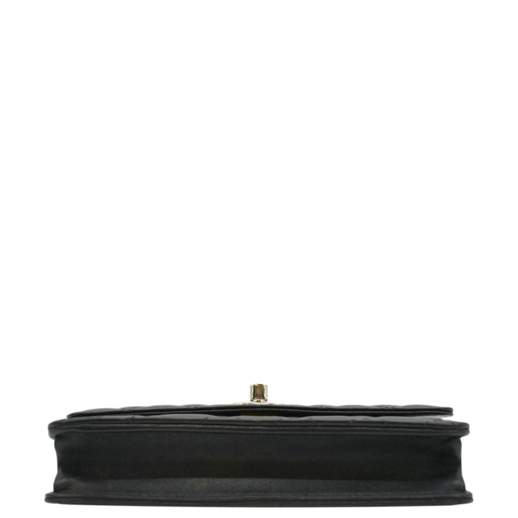 CHANEL Trendy CC Woc Lambskin Leather Crossbody Bag Black