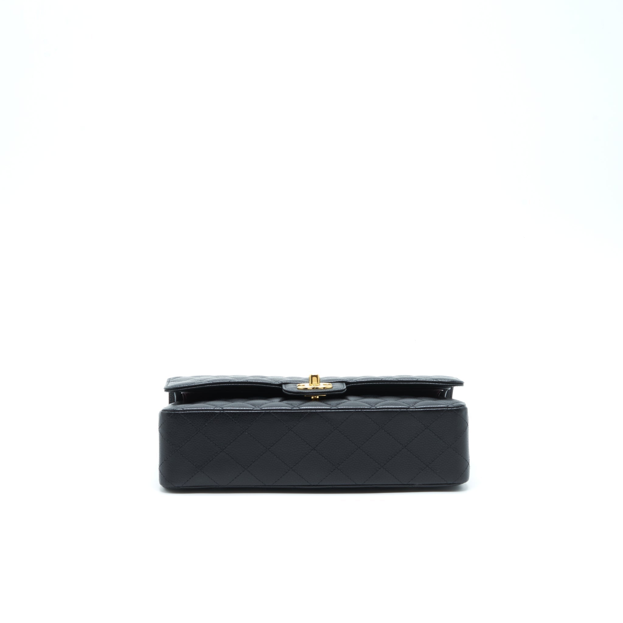 Chanel Medium Classic Double Flap Bag Caviar Black