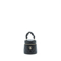 Chanel 22S Top Handle Super Mini Vanity Lambskin Black L
