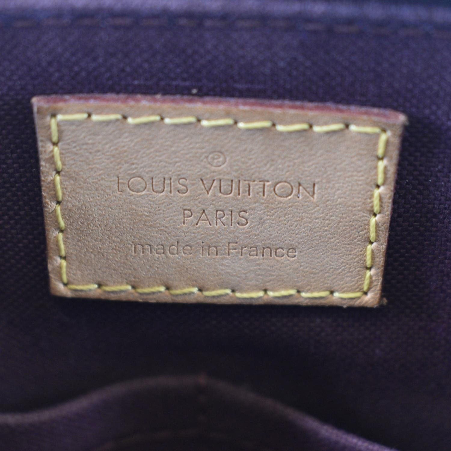 LOUIS VUITTON Turenne MM Monogram Canvas 2 Way Shoulder Bag Brown