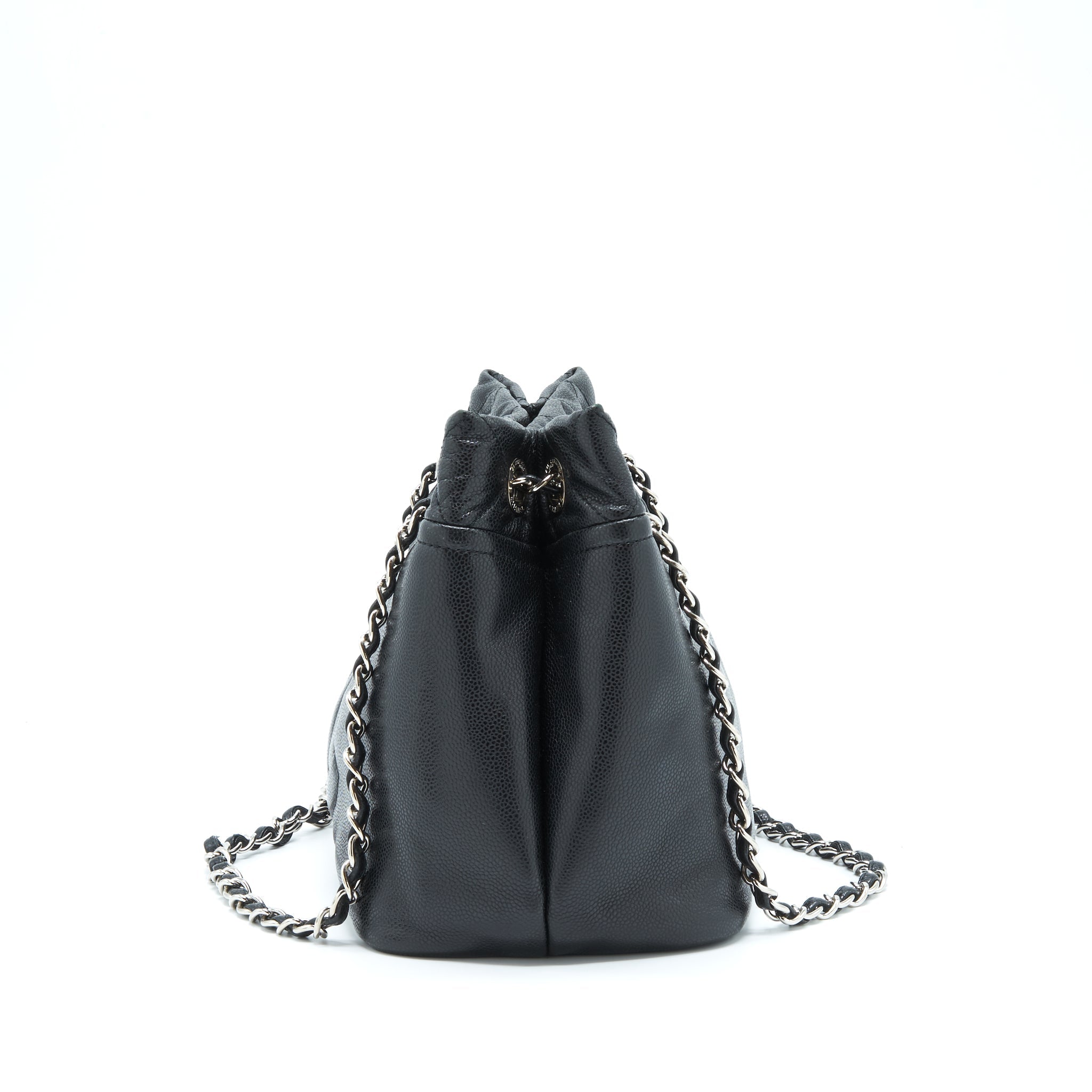 Chanel Timeless Soft Shopper Tote Caviar Black