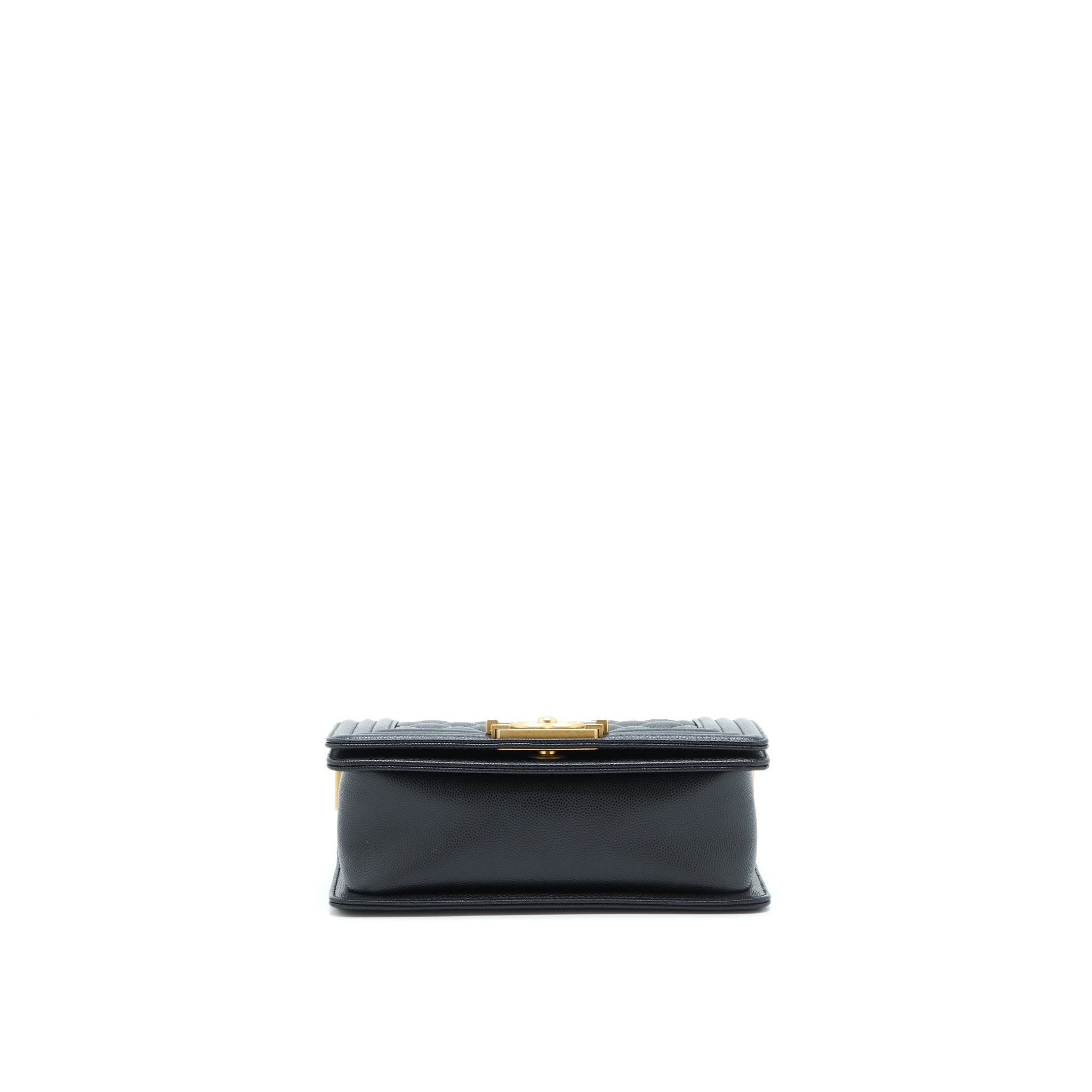 Chanel Small Boy Bag Caviar Black