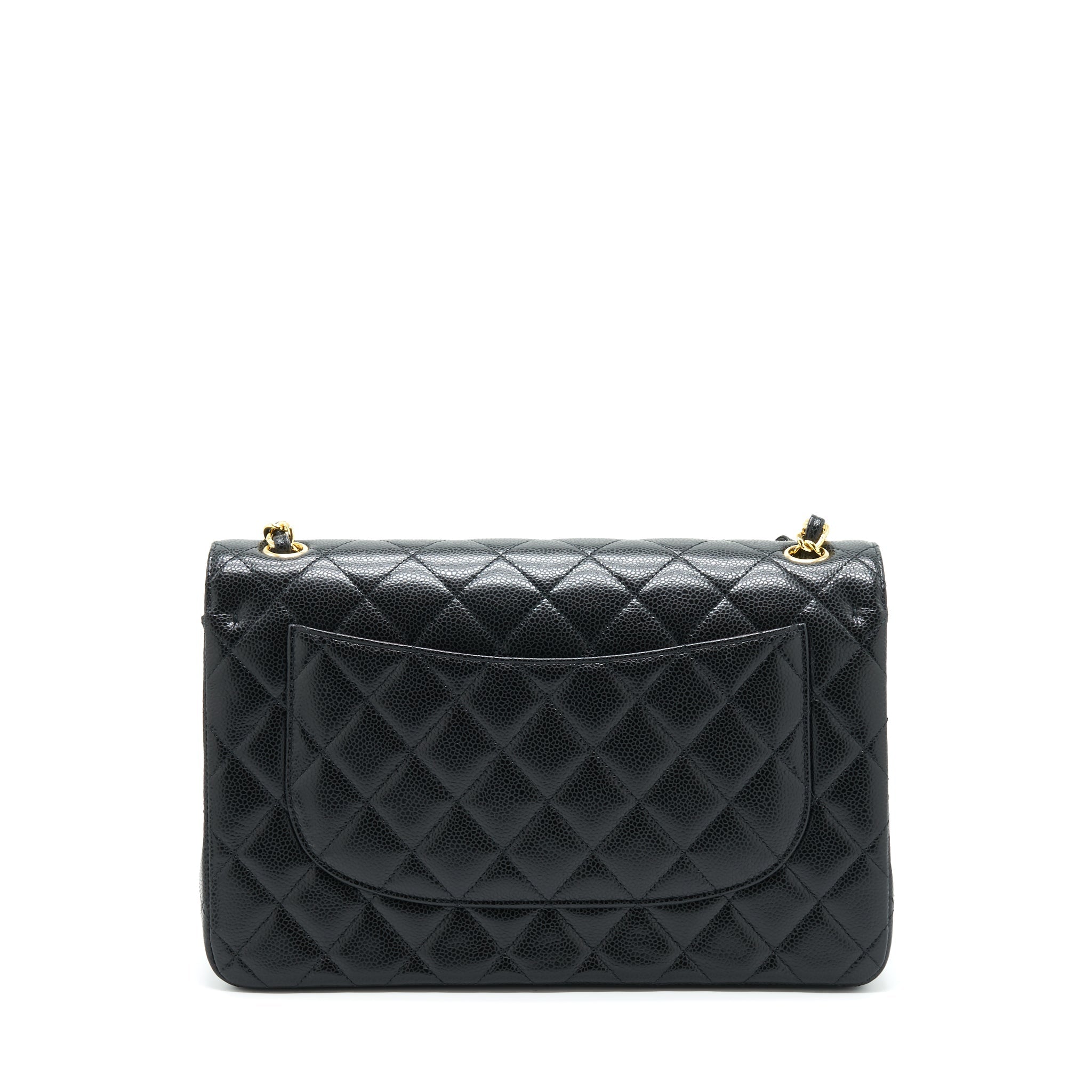 Chanel Jumbo Classic Double Flap Bag Caviar Black