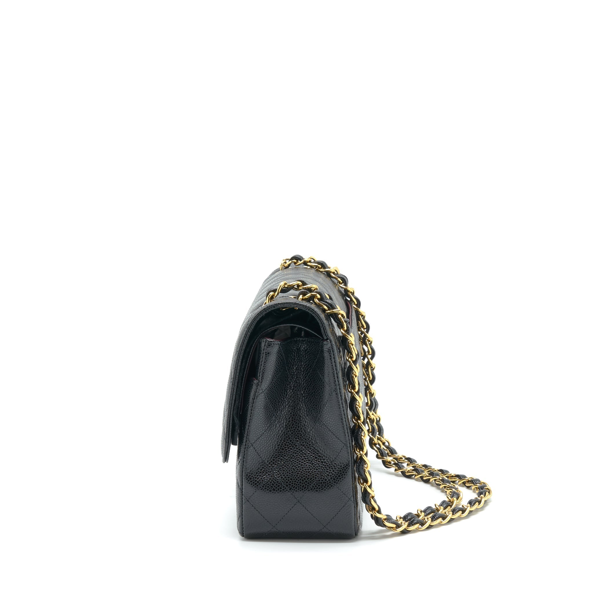 Chanel Jumbo Classic Double Flap Bag Caviar Black