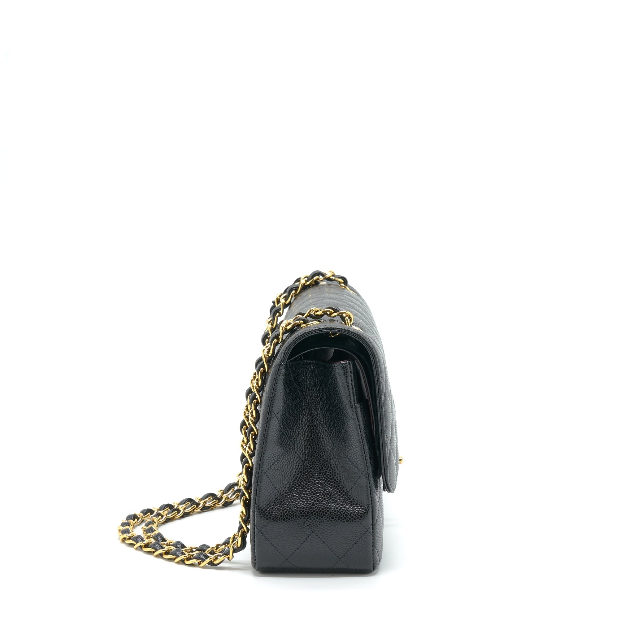 Chanel Jumbo Classic Double Flap Bag Caviar Black