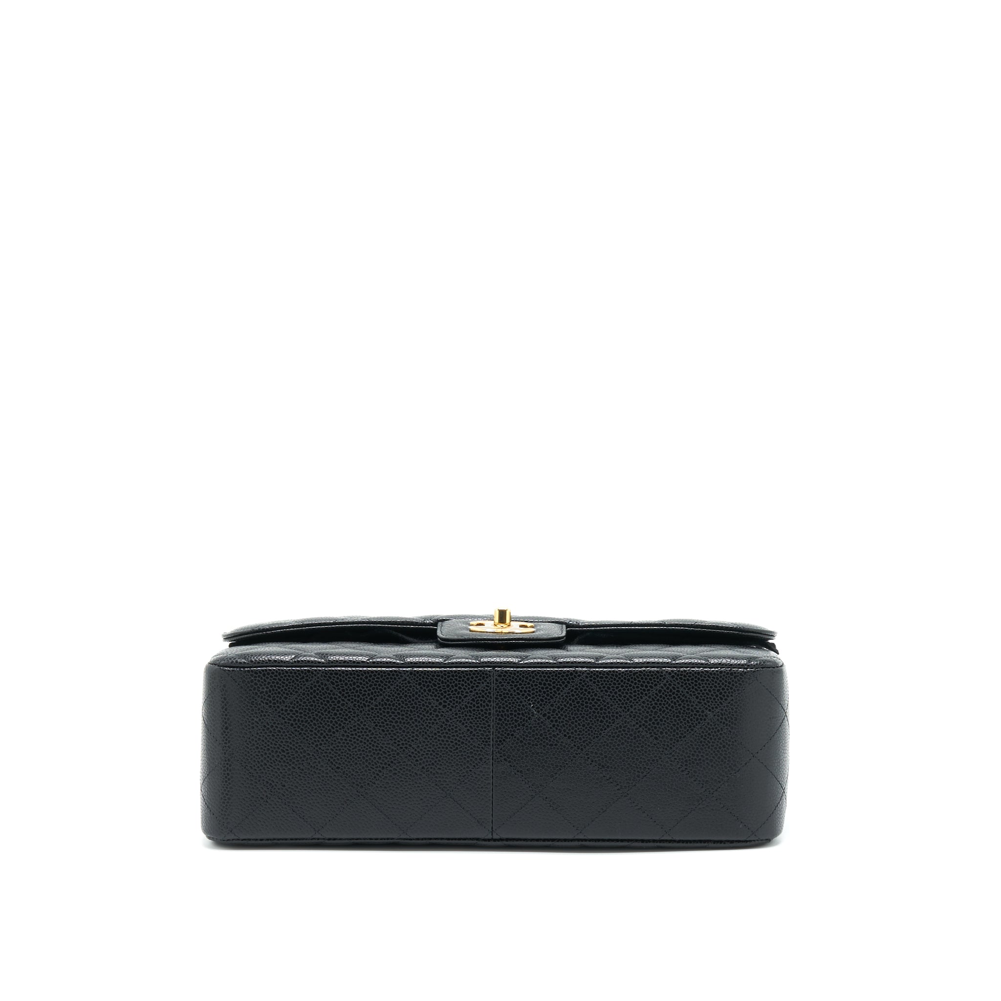 Chanel Jumbo Classic Double Flap Bag Caviar Black