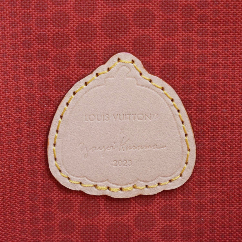 LOUIS VUITTON x YK Neverfull MM Monogram Canvas Shoulder Bag Brown