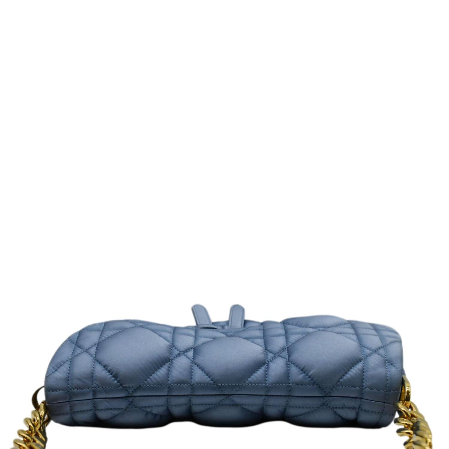 CHRISTIAN DIOR x ERL Micro Venice Saddle Nylon Crossbody Bag Light Blue