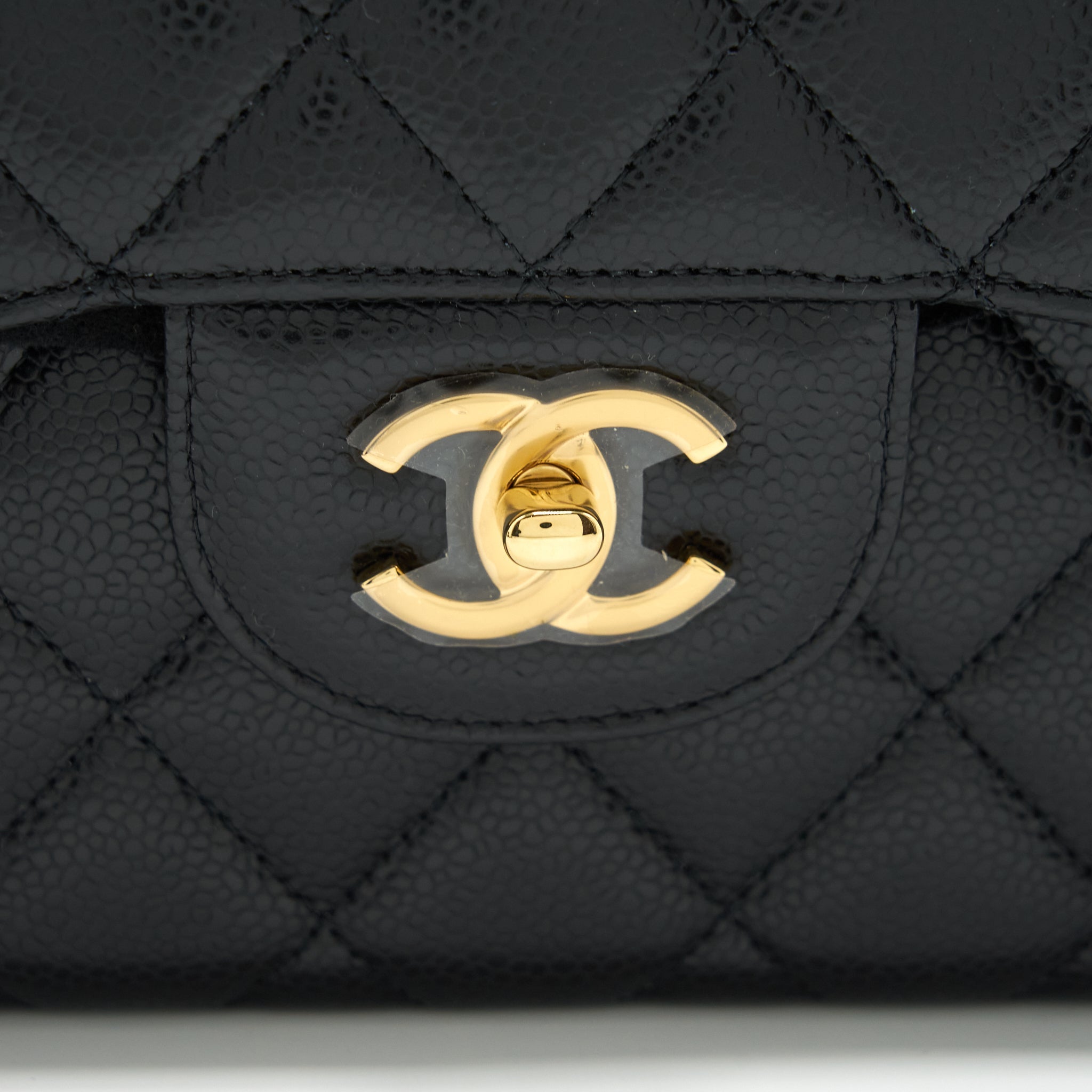 Chanel Jumbo Classic Double Flap Bag Caviar Black