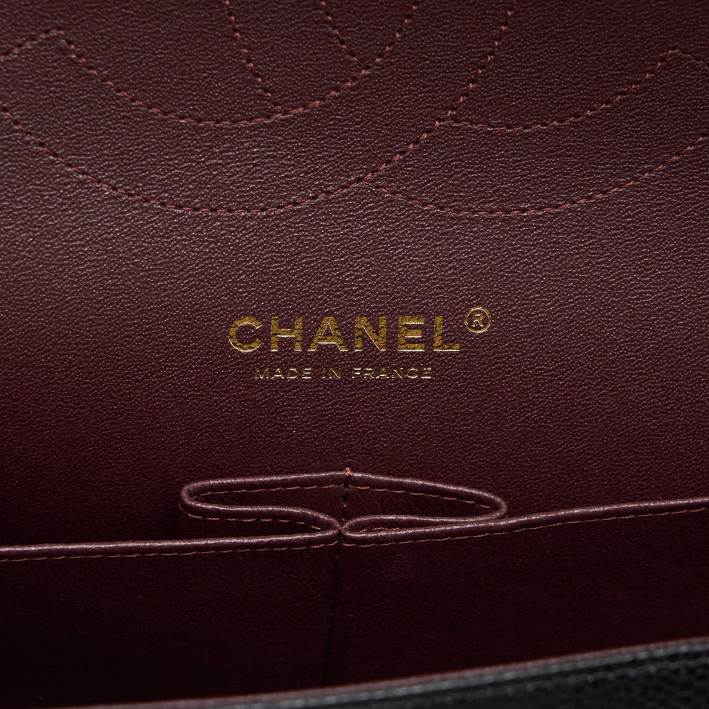 Chanel Jumbo Classic Double Flap Bag Caviar Black
