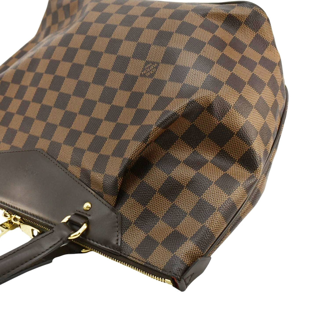 LOUIS VUITTON Westminster GM Damier Ebene Tote Shoulder Bag Brown