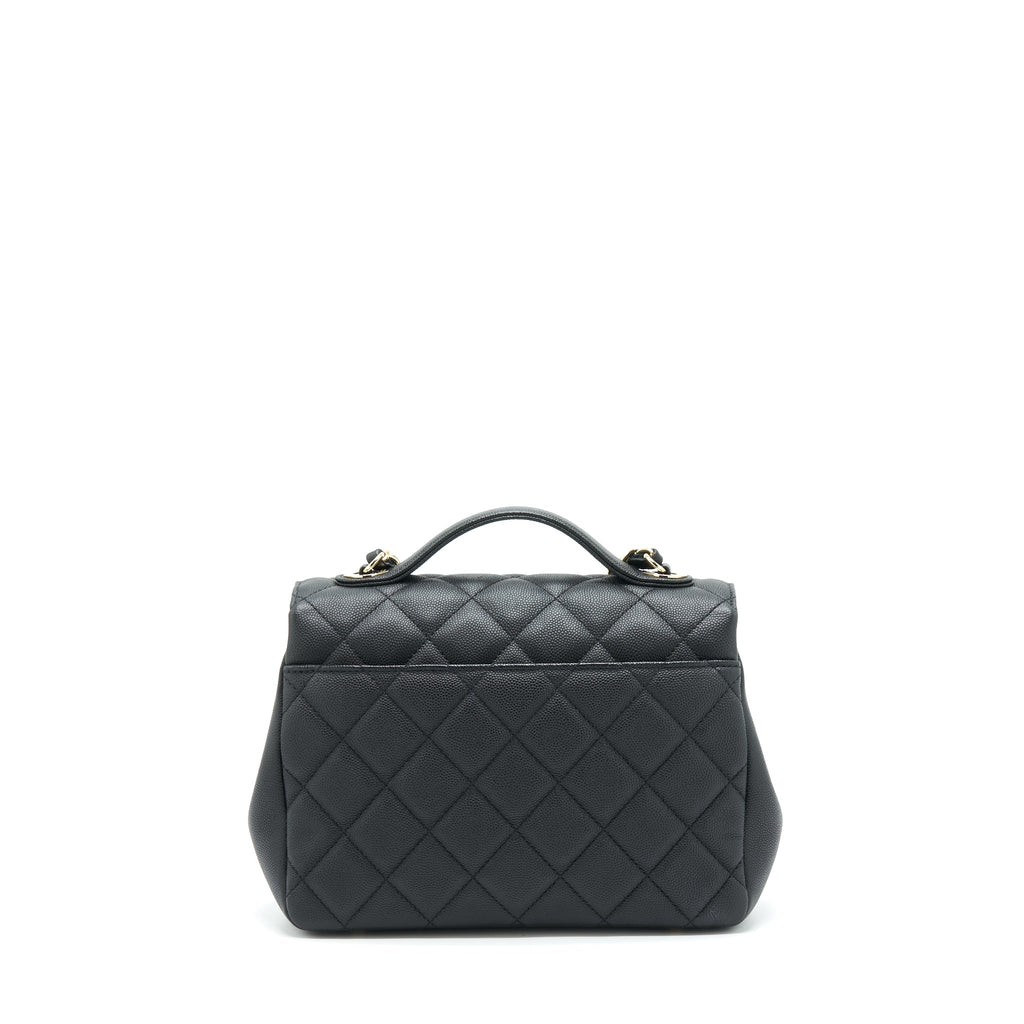Chanel Medium Business Affinity Caviar Black L