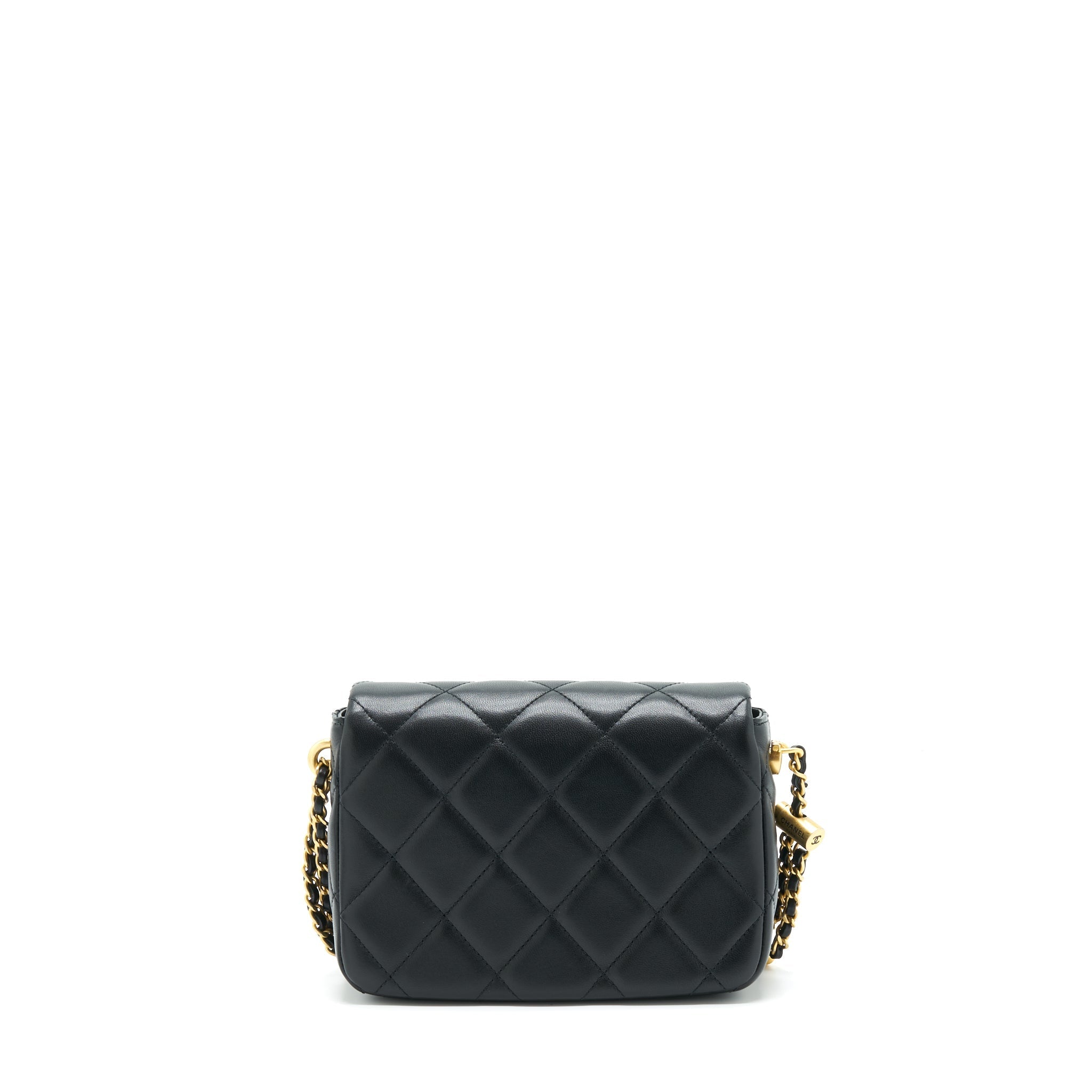 Chanel My Perfect Mini Flap Bag Lambskin Black