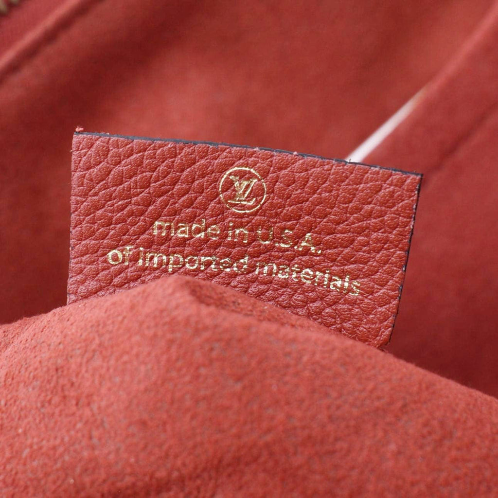 LOUIS VUITTON Surene MM Monogram Canvas Shoulder Bag Cherry