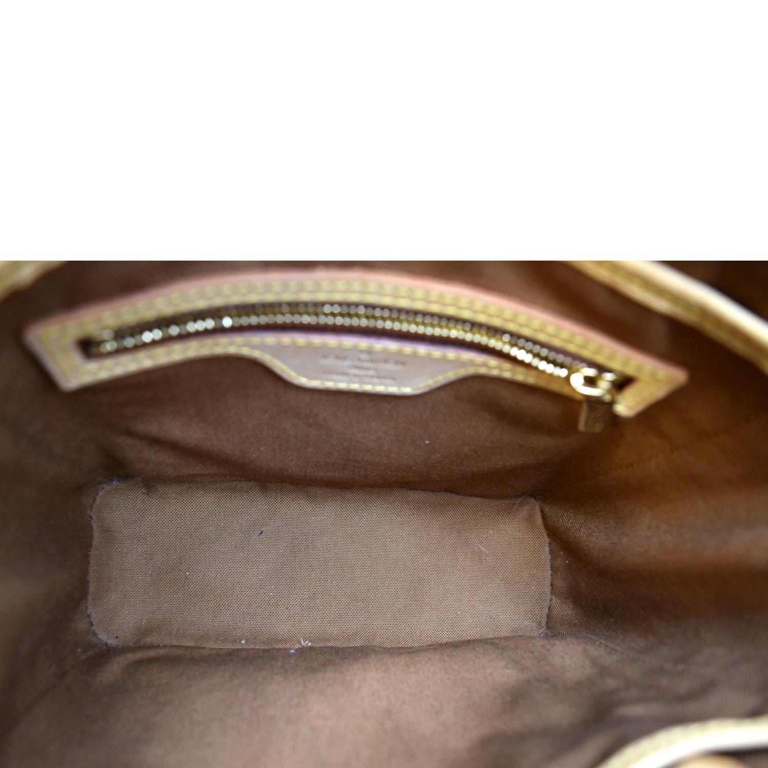 LOUIS VUITTON Vavin PM Monogram Canvas Tote Handbag Brown
