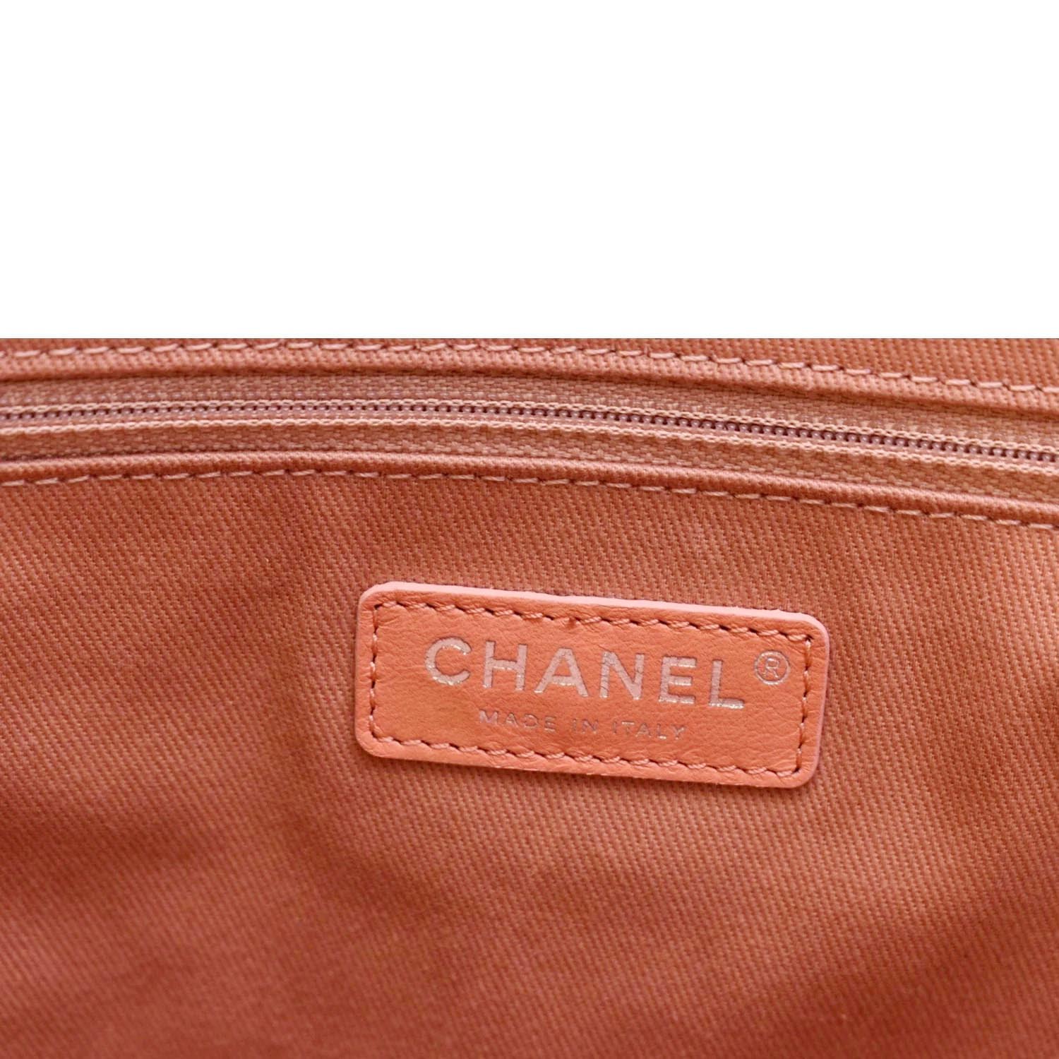 CHANEL Deauville Large Raffia Shopping Tote Bag Pink