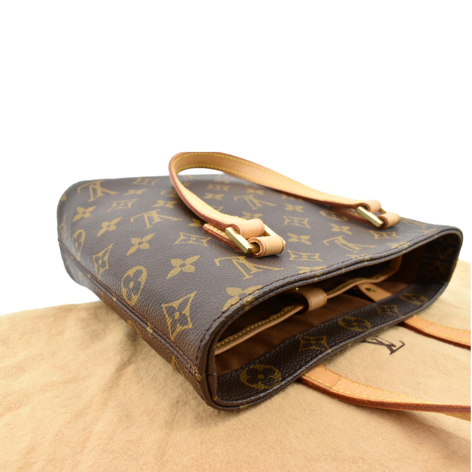 LOUIS VUITTON Vavin PM Monogram Canvas Tote Handbag Brown