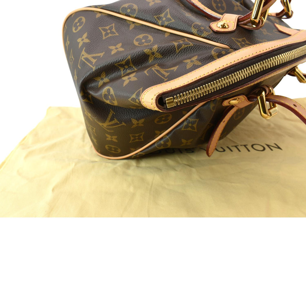 LOUIS VUITTON Tivoli GM Monogram Canvas Shoulder Bag Brown