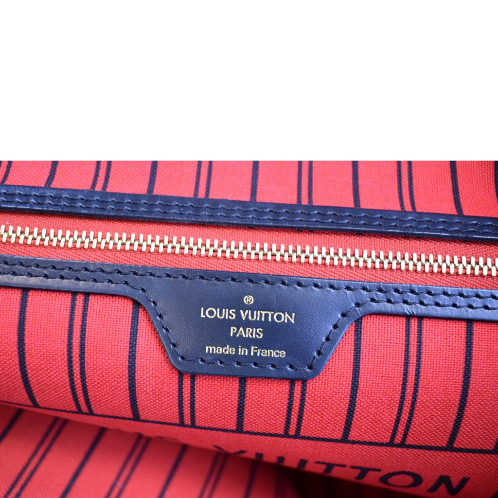 Louis Vuitton Neverfull World Tour Monogram Canvas Tote Bag Brown