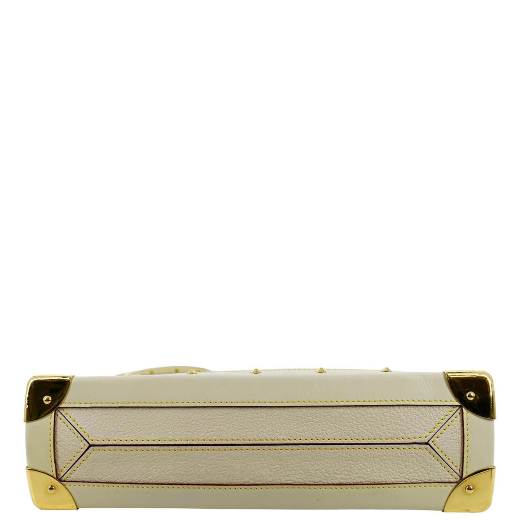 LOUIS VUITTON Suhali Le Talentueux Leather Shoulder Bag White