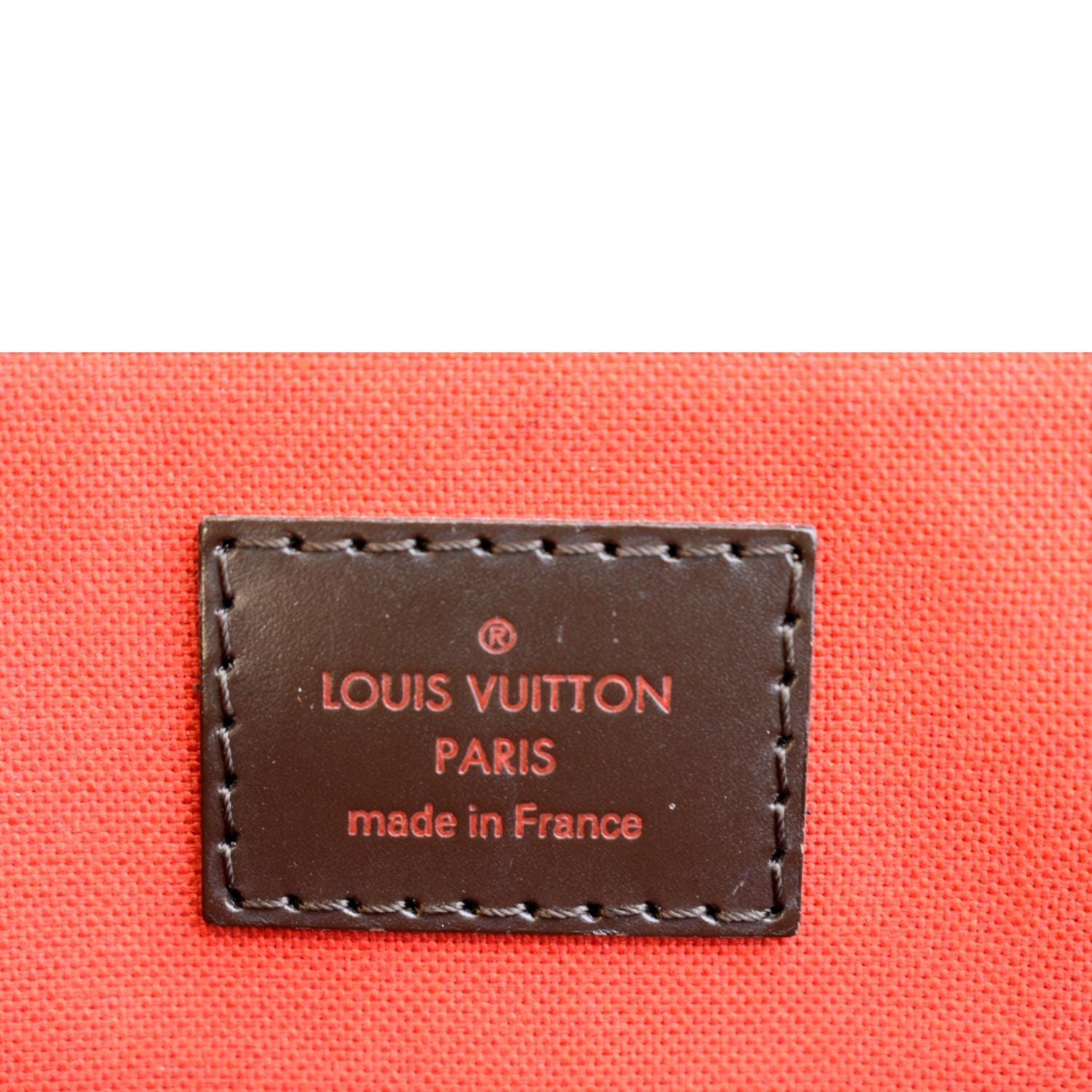 LOUIS VUITTON Westminster GM Damier Ebene Tote Shoulder Bag Brown