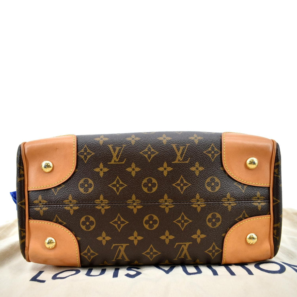 LOUIS VUITTON Retiro NM Monogram Canvas 2Way Shoulder Bag Brown