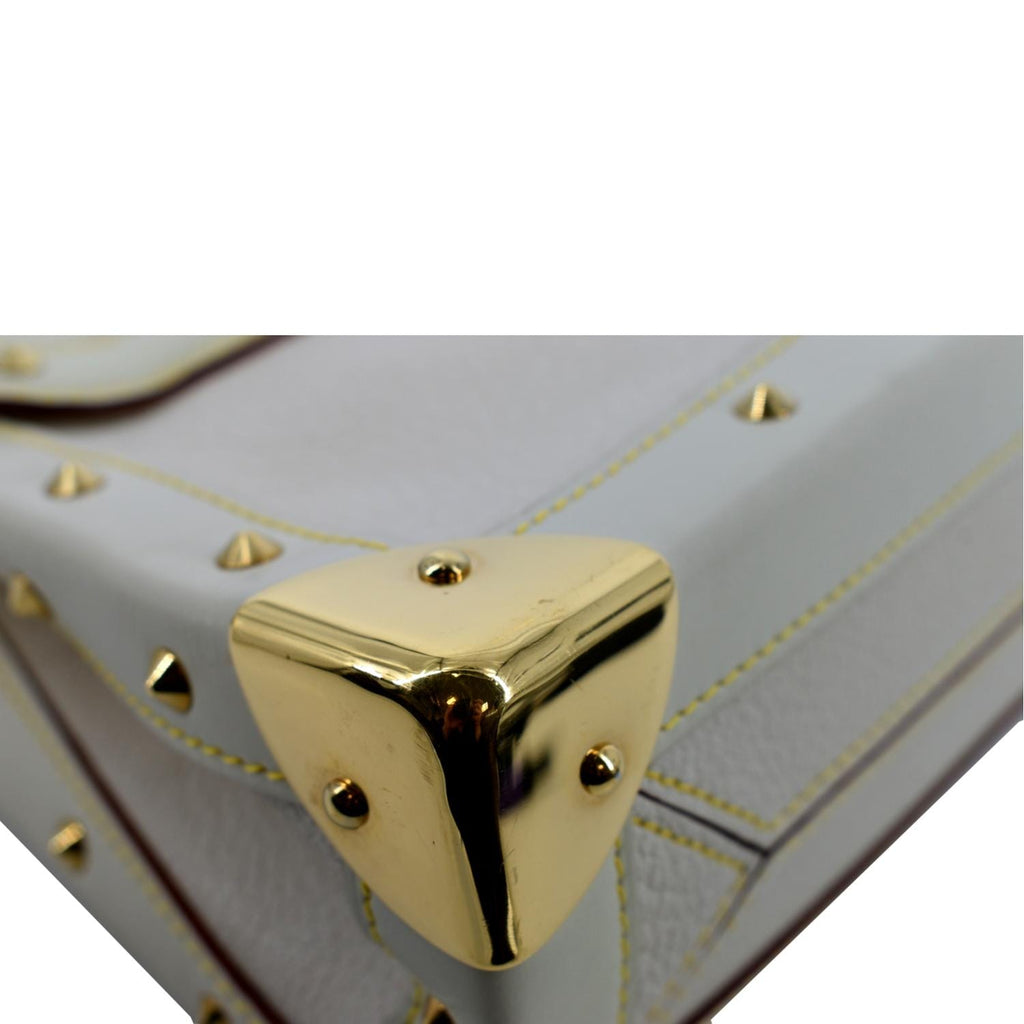 LOUIS VUITTON Suhali Le Talentueux Leather Shoulder Bag White