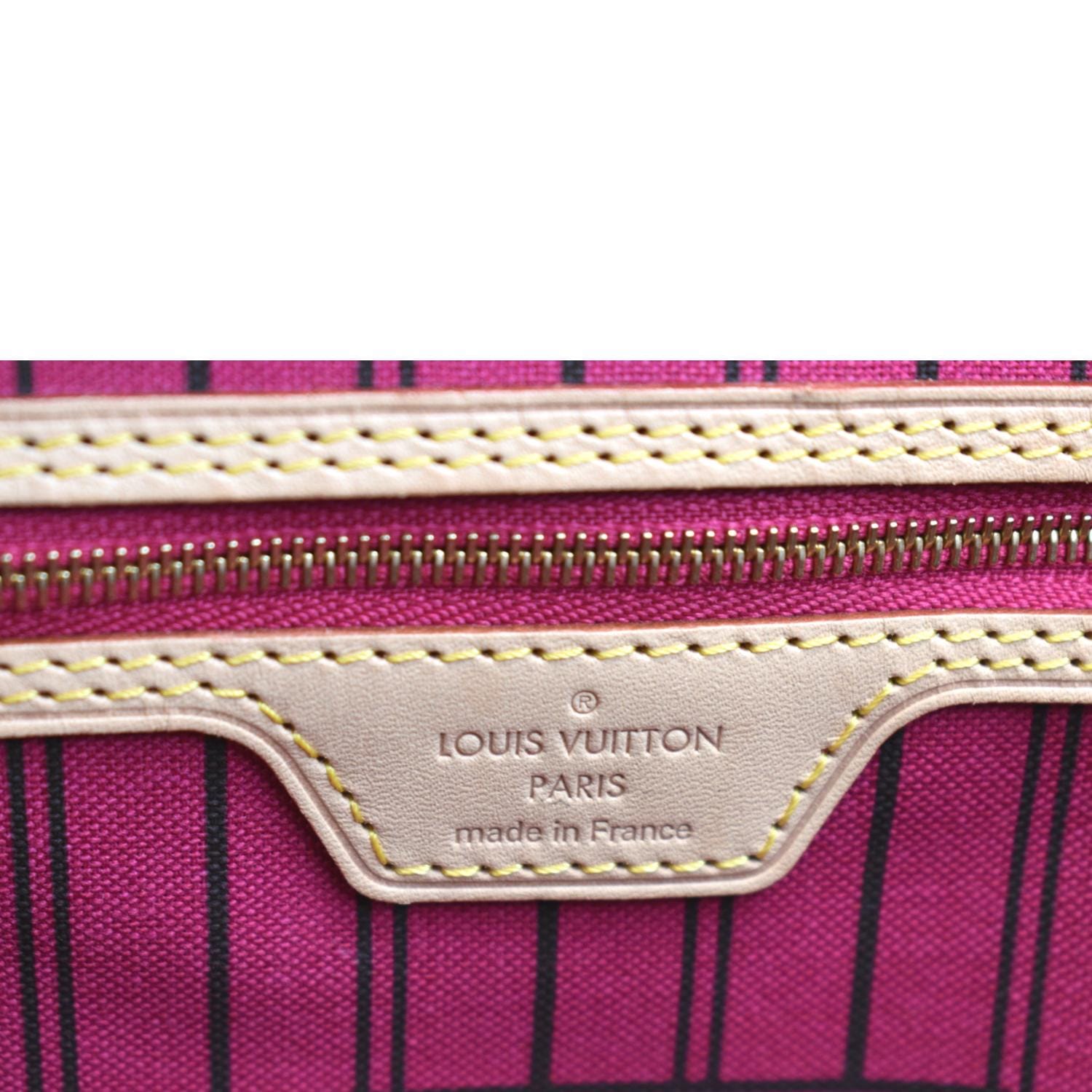 LOUIS VUITTON Neverfull GM Monogram Canvas Tote Bag Brown