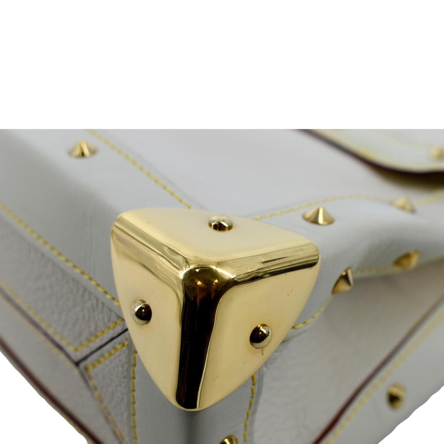 LOUIS VUITTON Suhali Le Talentueux Leather Shoulder Bag White