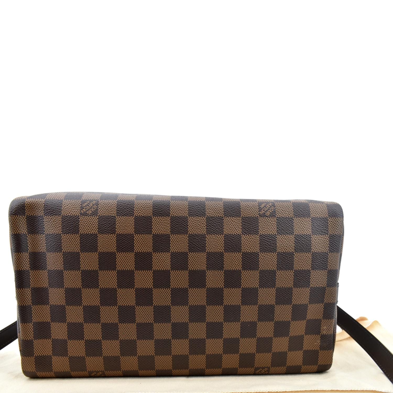 LOUIS VUITTON Speedy 30 Bandouliere Damier Ebene Shoulder Bag Brown