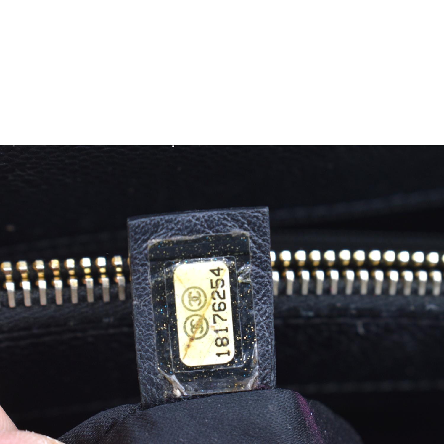CHANEL Grand Shopping Caviar Leather GST Tote Bag Black - Sold