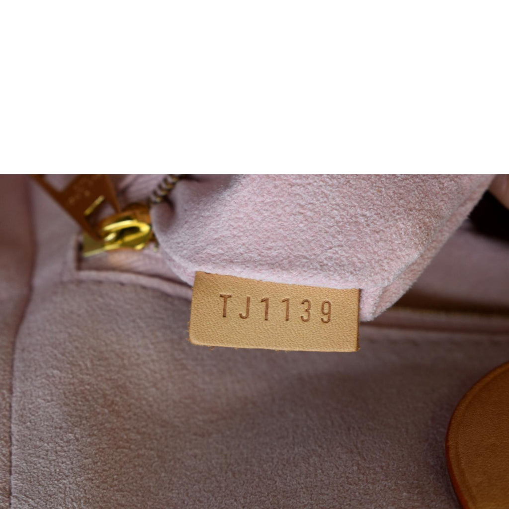 LOUIS VUITTON Propriano Damier Azur Tote Shoulder Bag White