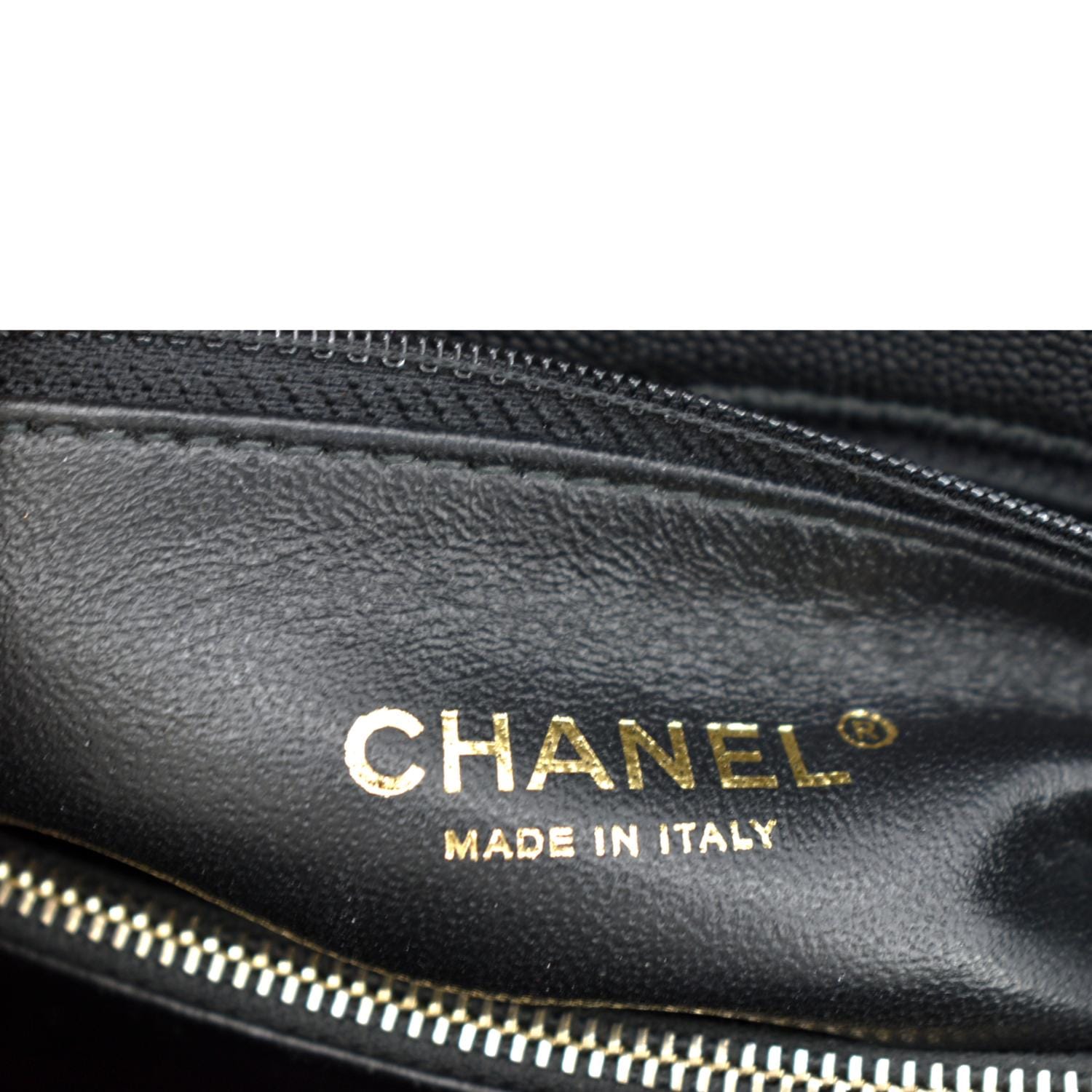 CHANEL Small Coco Quilted Caviar Lizard Handle Shoulder Bag Black  - Hot Deals