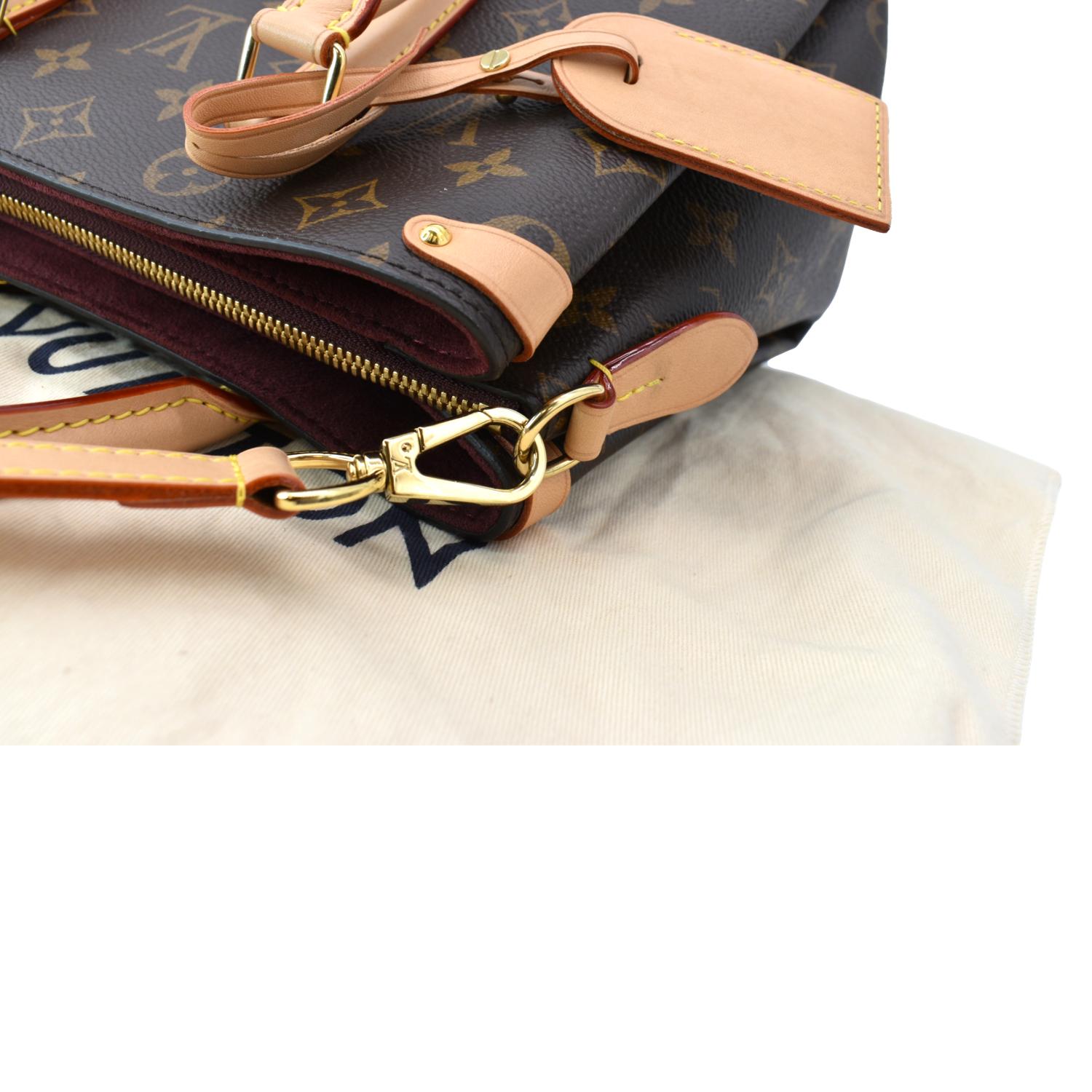 LOUIS VUITTON Soufflot BB Monogram Canvas Shoulder Crossbody Bag Brown
