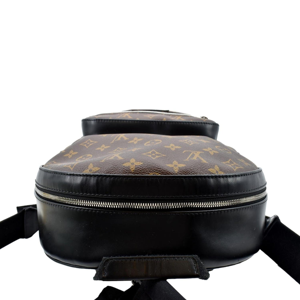 LOUIS VUITTON Josh Monogram Canvas Backpack Bag Brown