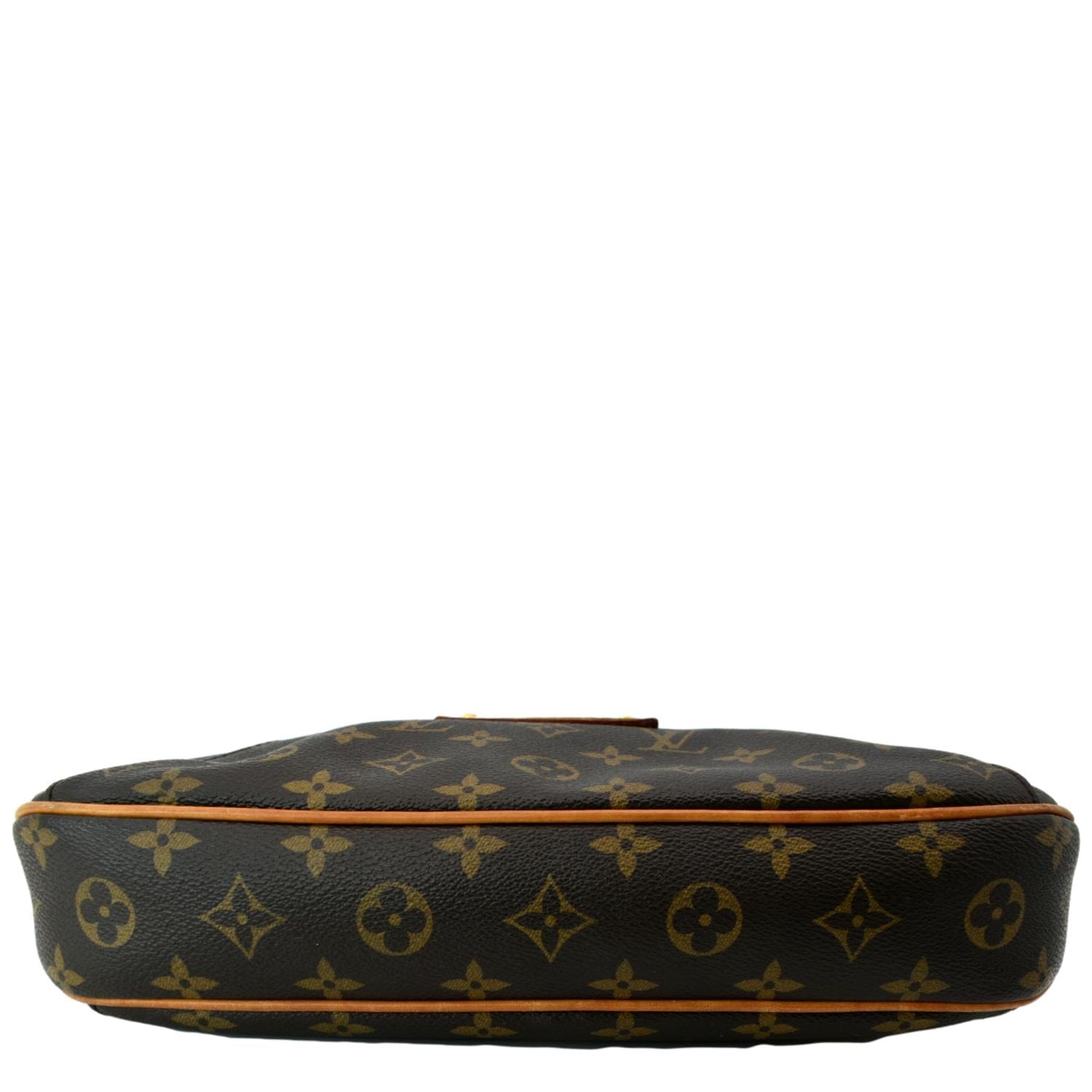 LOUIS VUITTON Thames PM Monogram Canvas Shoulder Bag Brown