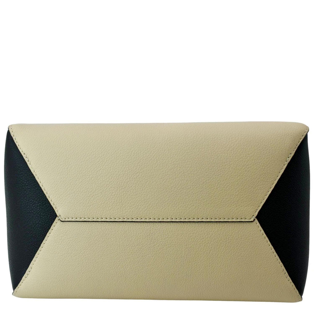 LOUIS VUITTON Lockme Cabas Leather Tote Bag Bicolor